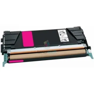 Lexmark C5222MS - C522 M Magenta - piros toner chippel - 5.000 oldal