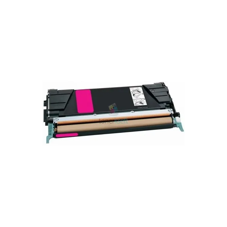 Lexmark C5222MS - C522 M Magenta - piros toner chippel - 5.000 oldal