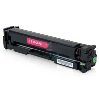 HP CF403A / CF-403A / HP 201A M Magenta - piros toner chippel - 1.400 oldal