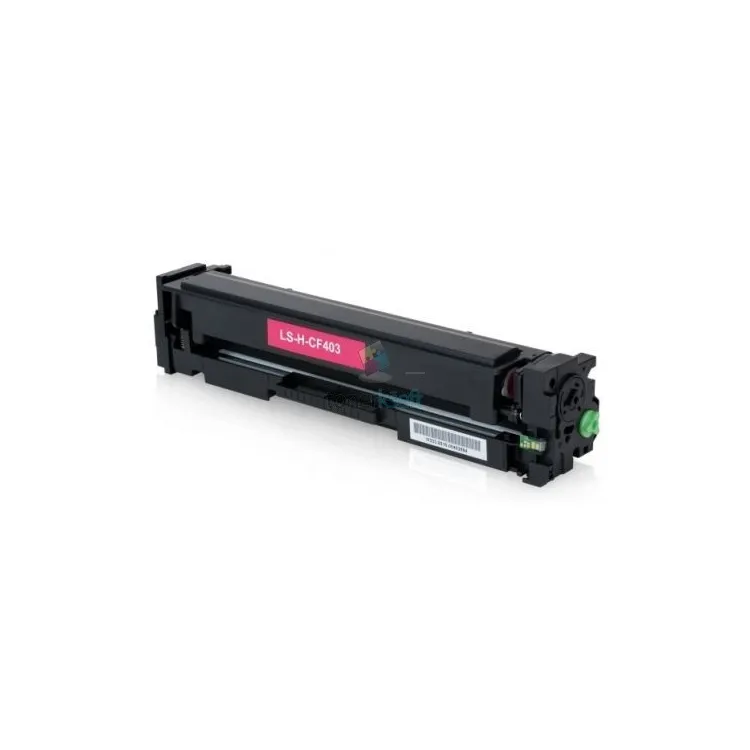 HP CF403A / CF-403A / HP 201A M Magenta - piros toner chippel - 1.400 oldal