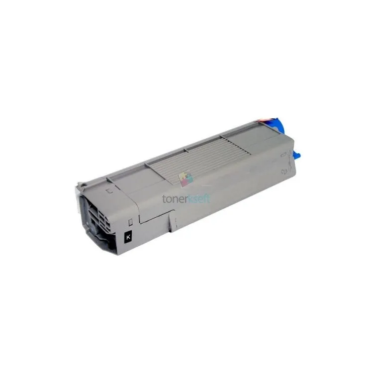 OKI 43865724 C5850 / C5950 / MC560 BK Black - fekete toner chippel - 8.000 oldal