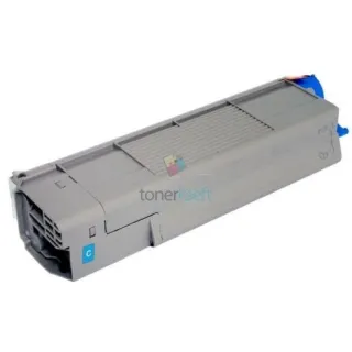 OKI 43865723 C5850 / C5950 / MC560 C Cyan - kék toner chippel - 6.000 oldal