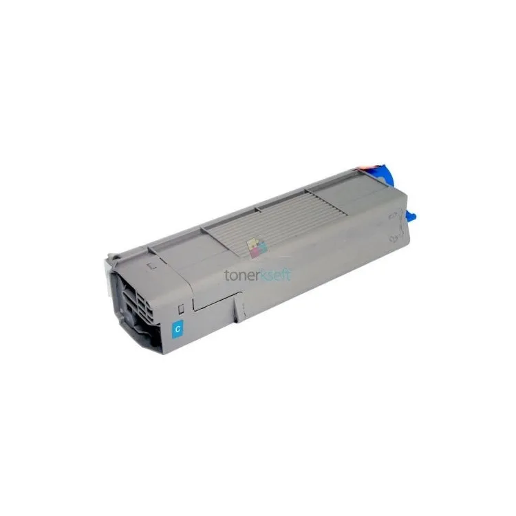 OKI 43865723 C5850 / C5950 / MC560 C Cyan - kék toner chippel - 6.000 oldal