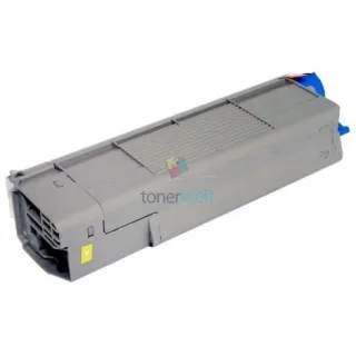 OKI 43865721 C5850 / C5950 / MC560 Y Yellow - sárga toner chippel - 6.000 oldal