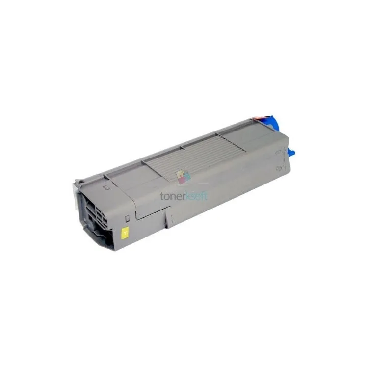 OKI 43865721 C5850 / C5950 / MC560 Y Yellow - sárga toner chippel - 6.000 oldal