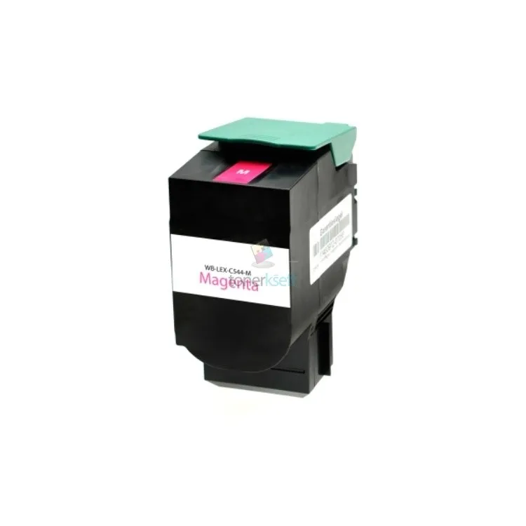 Lexmark C544X1MG / C544X2MG - C544 / X544 M Magenta - piros toner chippel - 4.000 oldal