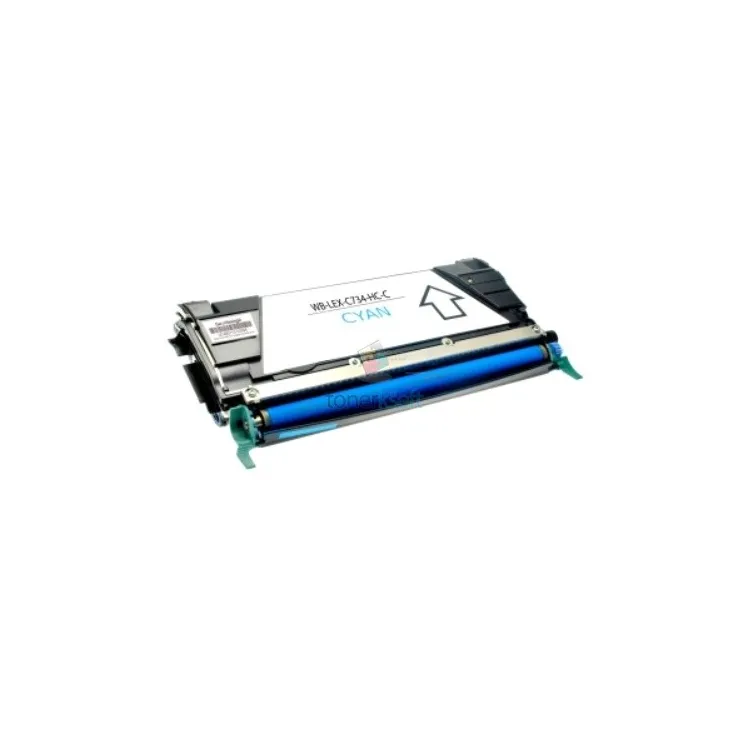 Lexmark C734A1CG / C734A2CG - C734 C Cyan - kék toner chippel - 6.000 oldal