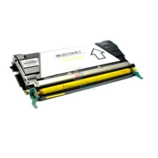 Lexmark C734A1YG / C734A2YG - C734 Y Yellow - sárga toner chippel - 6.000 oldal