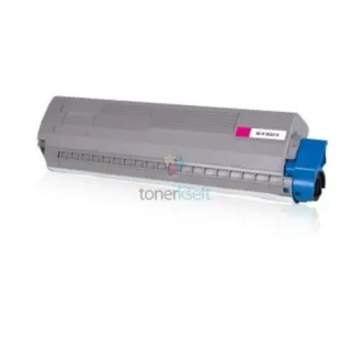 OKI 45862838 MC853 M Magenta - piros toner chippel - 7.300 oldal