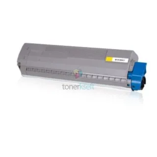 OKI 45862837 MC853 Y Yellow - sárga toner chippel - 7.300 oldal