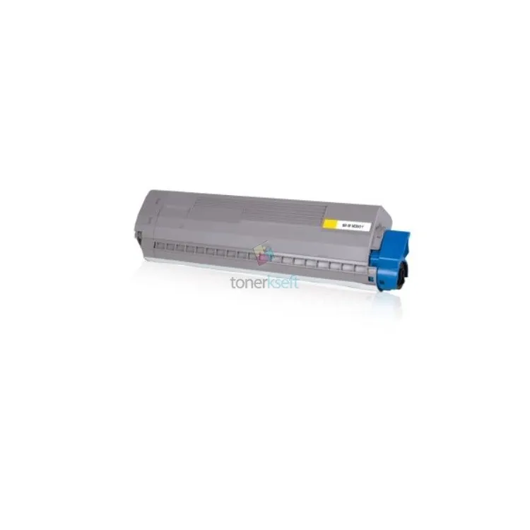 OKI 45862837 MC853 Y Yellow - sárga toner chippel - 7.300 oldal