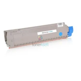 OKI 44844507 C841 C Cyan - kék toner chippel - 10.000 oldal