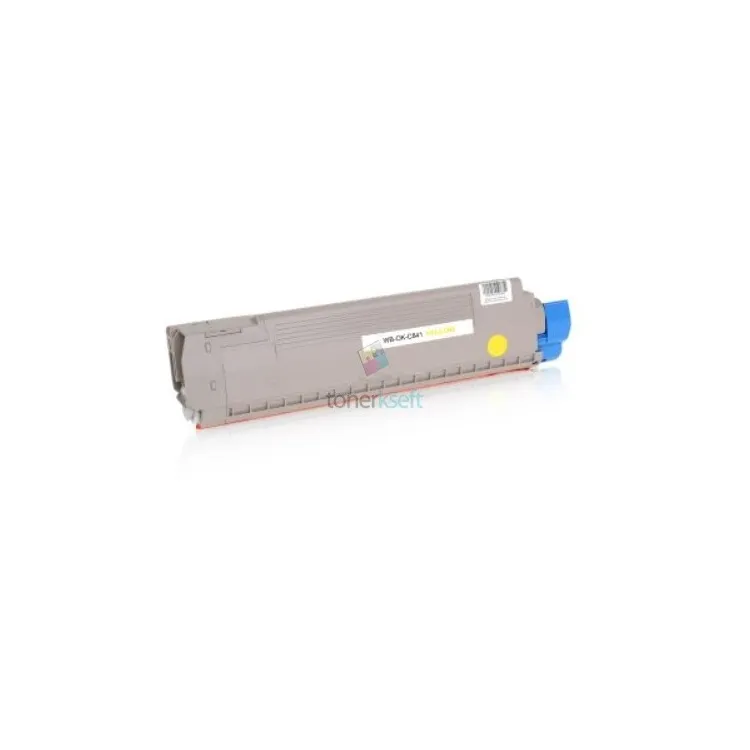 OKI 44844505 C841 Y Yellow - sárga toner chippel - 10.000 oldal