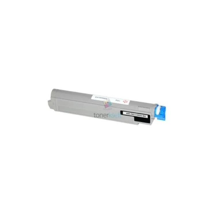 OKI 43837132 C9655 BK Black - fekete toner chippel - 22.500 oldal