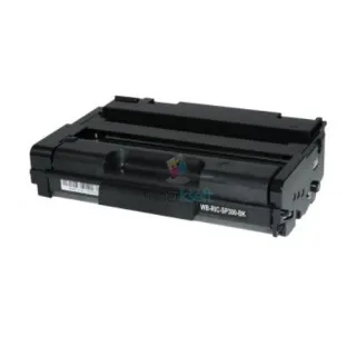 Ricoh Aficio SP-300 406956 BK Black - fekete toner chippel - 1.500 oldal