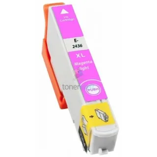 Epson T2436 / T-2436 24XL LM Light Magenta - világos piros patron chippel - 13 ml