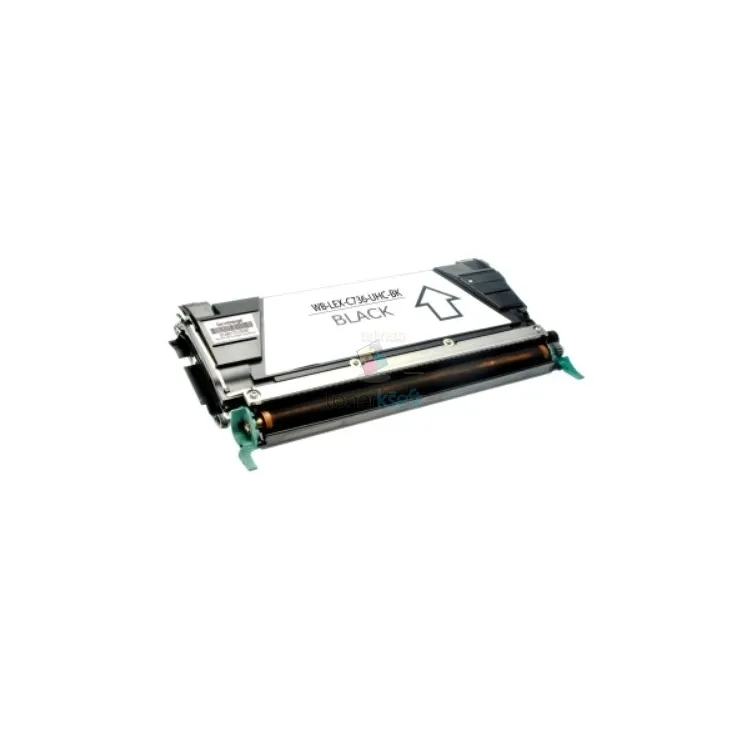 Lexmark C736H1KG / C736H2KG - C736 BK Black - fekete toner chippel - 12.000 oldal