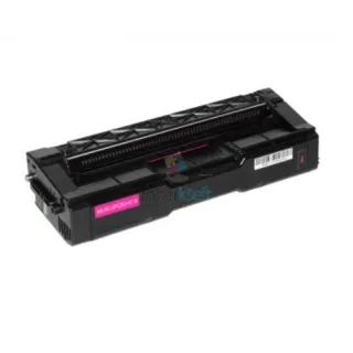 Ricoh Aficio SP C252 407718 M Magenta - piros toner chippel - 6.000 oldal