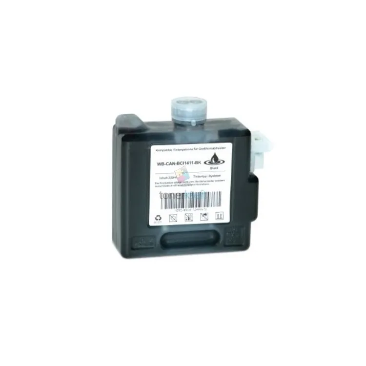 Canon BCI-1411BK / BCI1411BK 7574A001 BK Black - fekete patron chippel - 330 ml