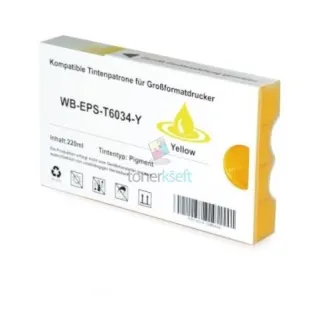 Epson T6034 / T-6034 XL C13T603400 Y Yellow - sárga patron chippel - 220 ml