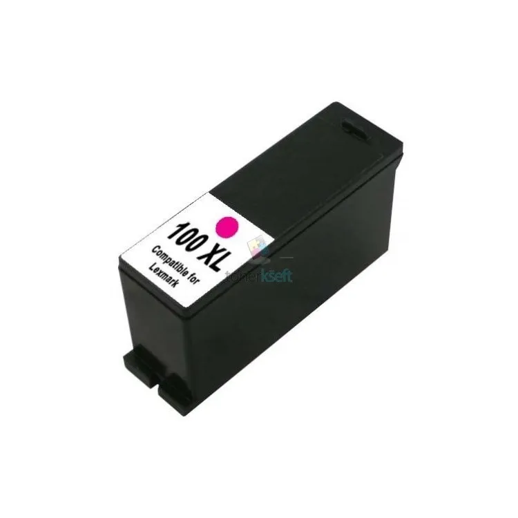 Lexmark 100 XL / 100XL 14N1070E M Magenta - piros patron chippel -16 ml