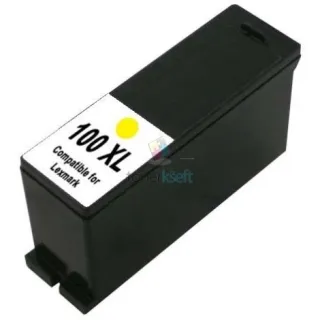 Lexmark 100 XL / 100XL 14N1071E Y Yellow - sárga patron chippel - 16 ml