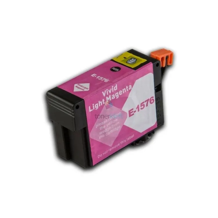 Epson T1576 / T-1576 LM Light Magenta - világos piros patron chippel - 32 ml