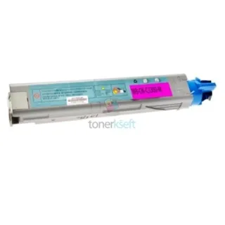 OKI 43459370 C3520 M Magenta - piros toner chippel - 2.500 oldal