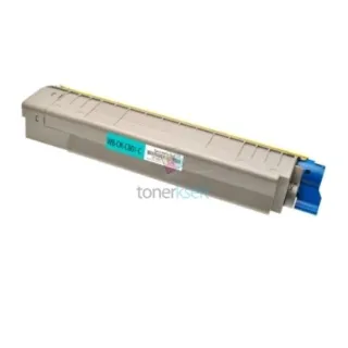 OKI 44643003 C801 / C821 C Cyan - kék toner chippel - 7.300 oldal