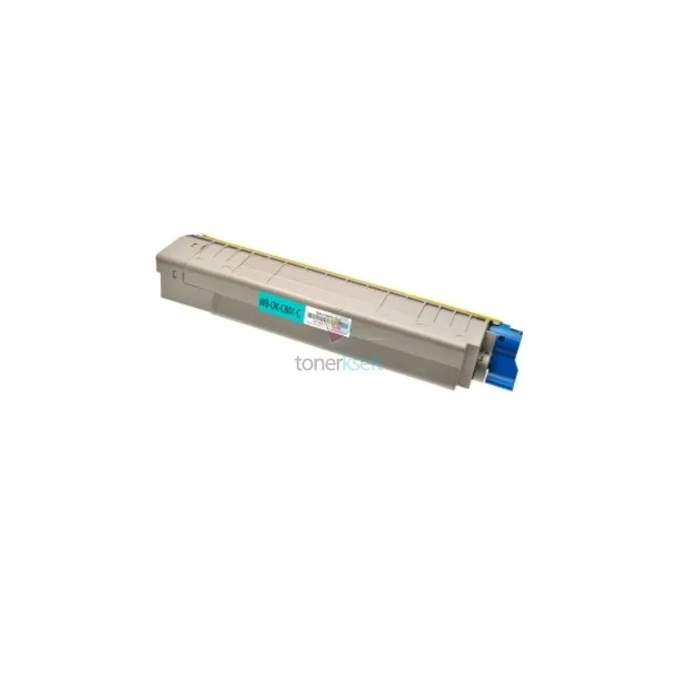 OKI 44643003 C801 / C821 C Cyan - kék toner chippel - 7.300 oldal