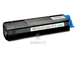 Olivetti DColor P12 B0456 C Cyan - kék toner - 6.000 oldal