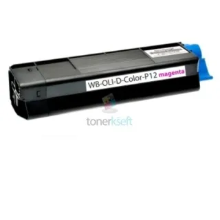 Olivetti DColor P12 B0457 M Magenta - piros toner - 6.000 oldal