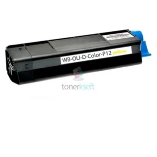 Olivetti DColor P12 B0458 Y Yellow - sárga toner - 6.000 oldal