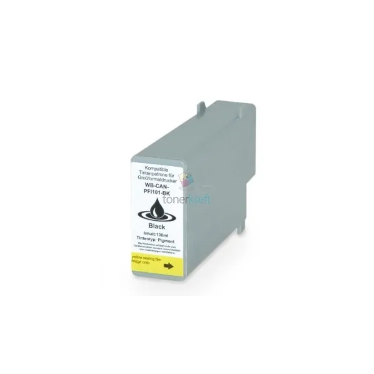 Canon PFI-101BK / PFI101BK 0883B001 Black - fekete patron chippel - 130 ml