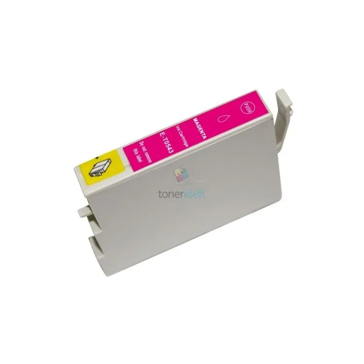 Epson T0543 / T-0543 M Magenta - piros patron chippel - 18 ml