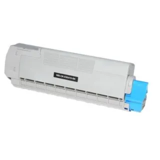 OKI 44315320 ES6410 BK Black - fekete toner chippel - 8.000 oldal