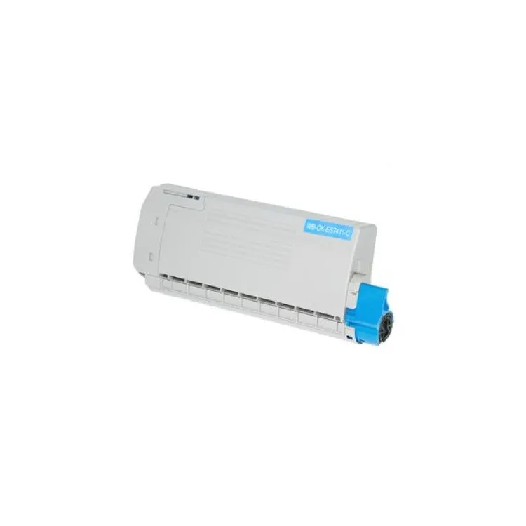 OKI 44318619 ES7411 CY Cyan - kék toner chippel - 11.500 oldal