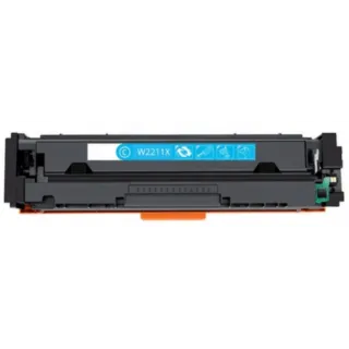 HP W2211X / W-2211X / HP 207X C Cyan - kék toner chippel - 2.450 oldal