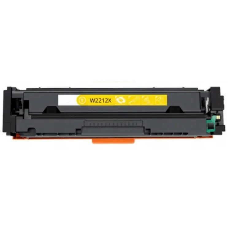 HP W2212X / W-2212X / HP 207X Y Yellow - sárga toner chippel - 2.450 oldal