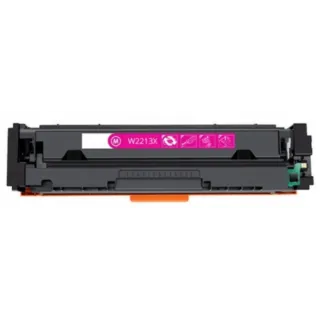 HP W2213X / W-2213X / HP 207X M Magenta - piros toner chippel - 2.450 oldal