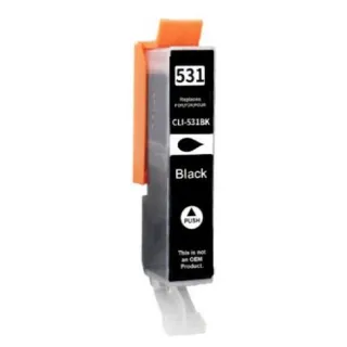 Canon CLI-531 / CLI531XL BK Black - fekete patron chippel - 13 ml