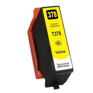 Kompatibilis Epson T3784 XL / T-3784 XL (378XL) C13T37844010 Y Yellow - sárga patron chippel - 13 ml