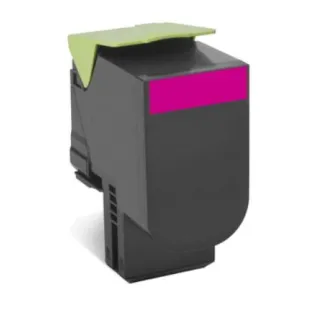 Lexmark 78C20M0 - CS421 / CS521 M Magenta - piros toner chippel - 1.400 oldal