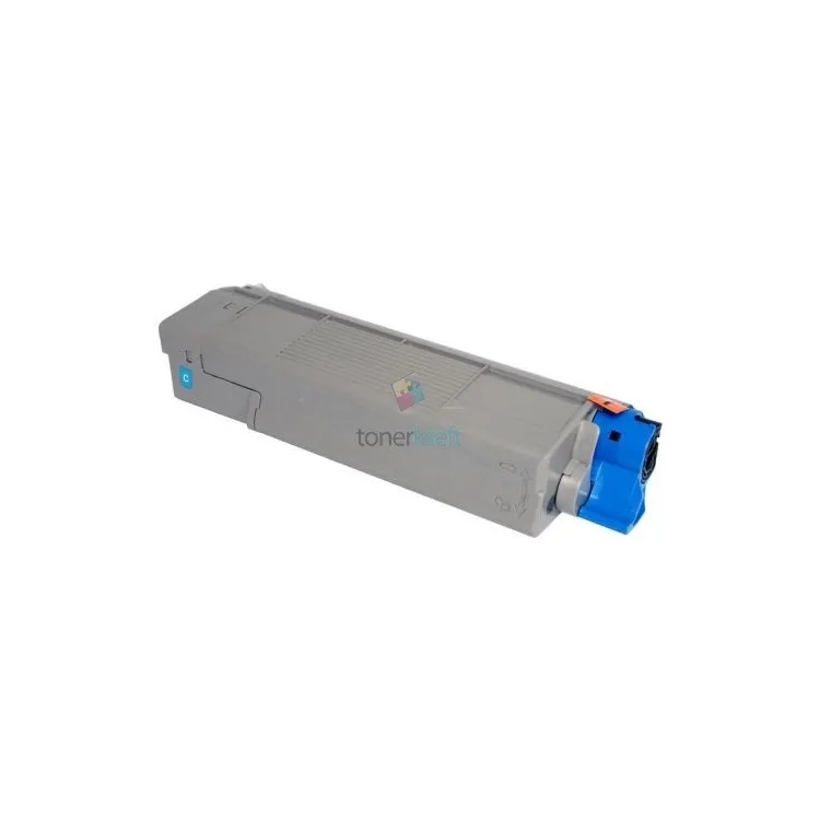 OKI 44315307 C610 C Cyan - kék toner chippel - 6.000 oldal