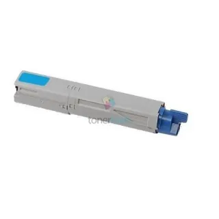 OKI 43459331 C3300 / C3400 / C3450 / C3600 C Cyan - kék toner chippel - 2.500 oldal