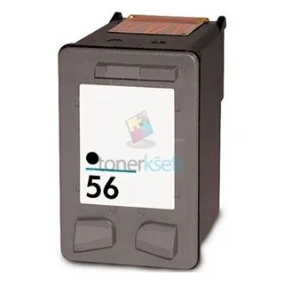 HP 56 / C6656A HP szám 56 BK Black - fekete patron chippel - 22 ml